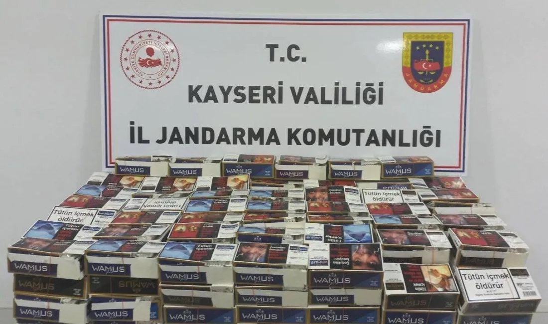 KAYSERİ’DE JANDARMA EKİPLERİ TARAFINDAN