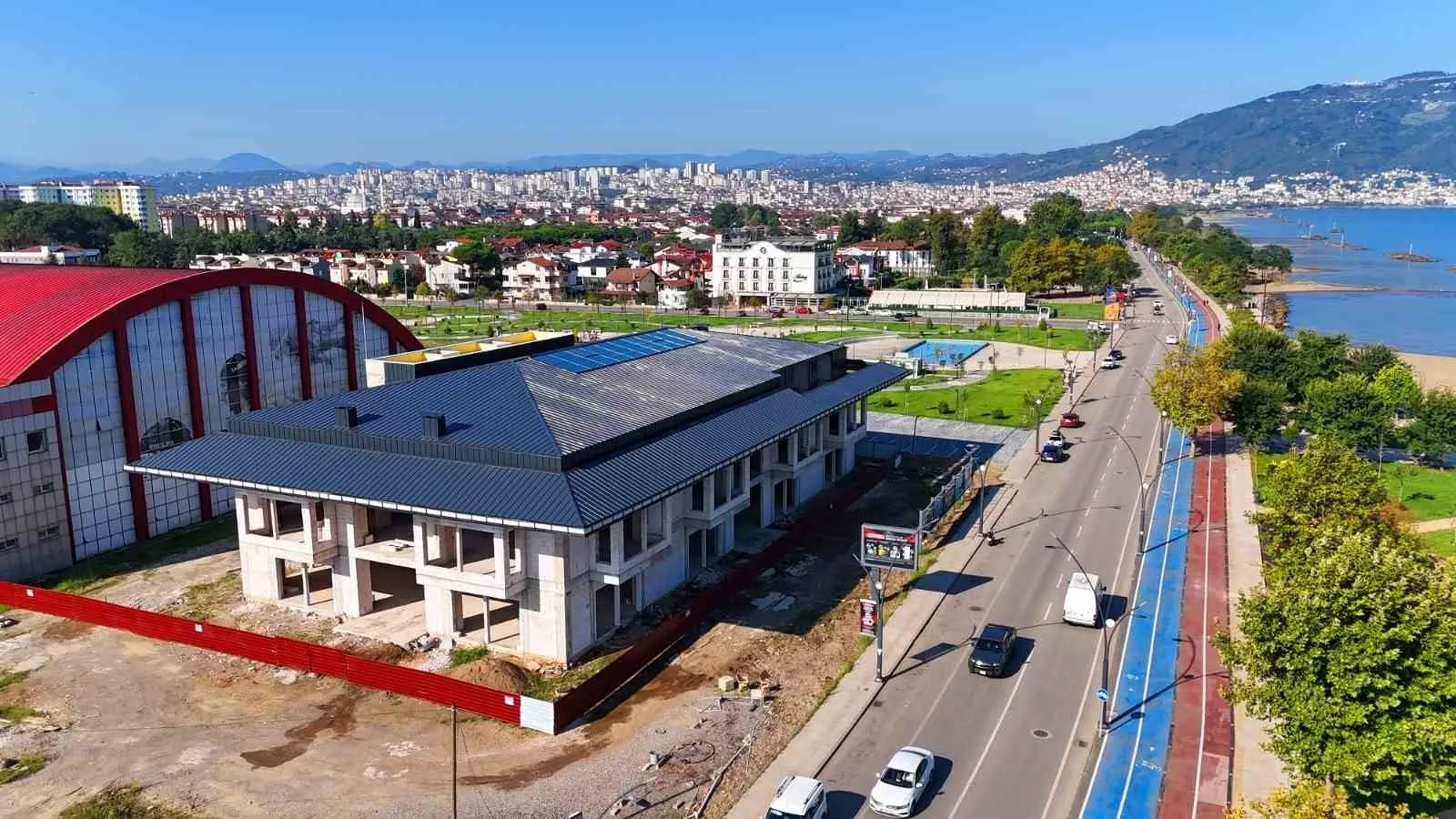 Ordu’da ‘Gençlik Kütüphanesi’nin kaba inşaatı tamamlandı