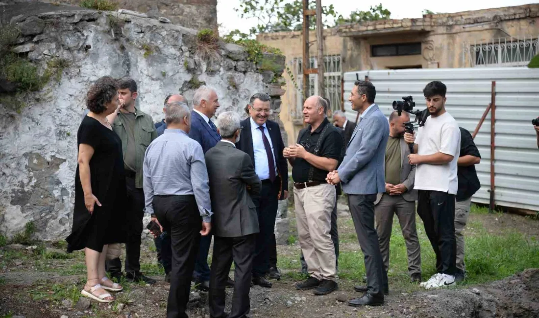 KAZI ÇALIŞMALARINI TRABZON VALİSİ