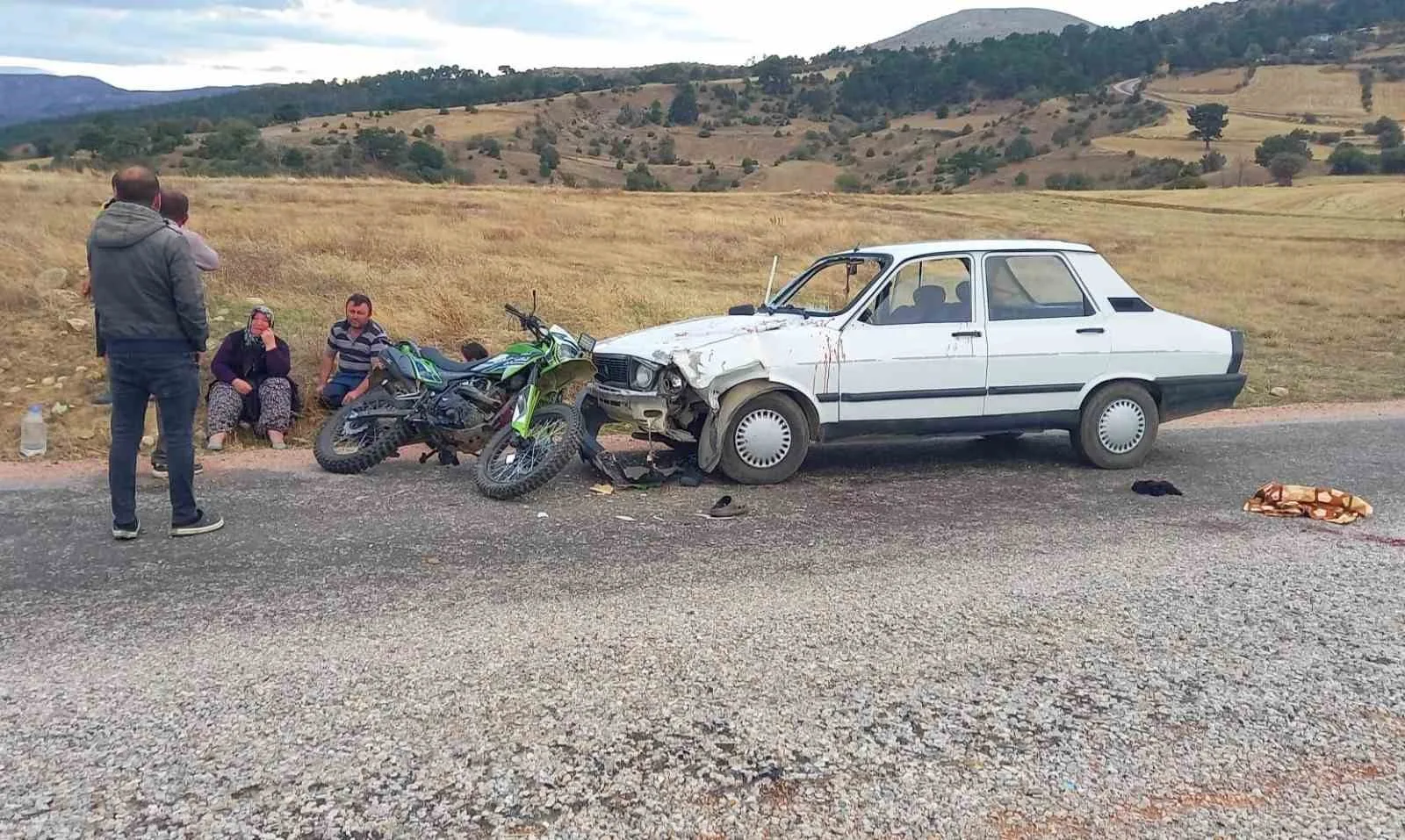 Osmancık’ta meydana gelen trafik kazasında, 1 ölü