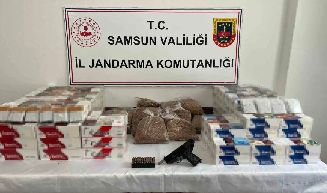 SAMSUN'DA JANDARMA EKİPLERİ TARAFINDAN