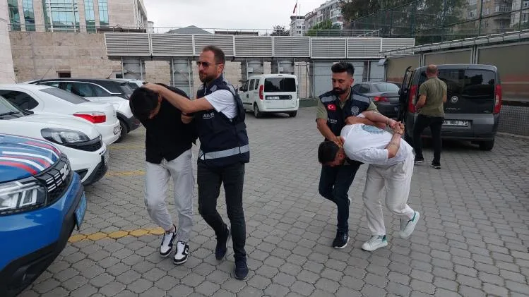 SAMSUN'DA ÇALIŞTIKLARIN BARIN KURŞUNLANMASI