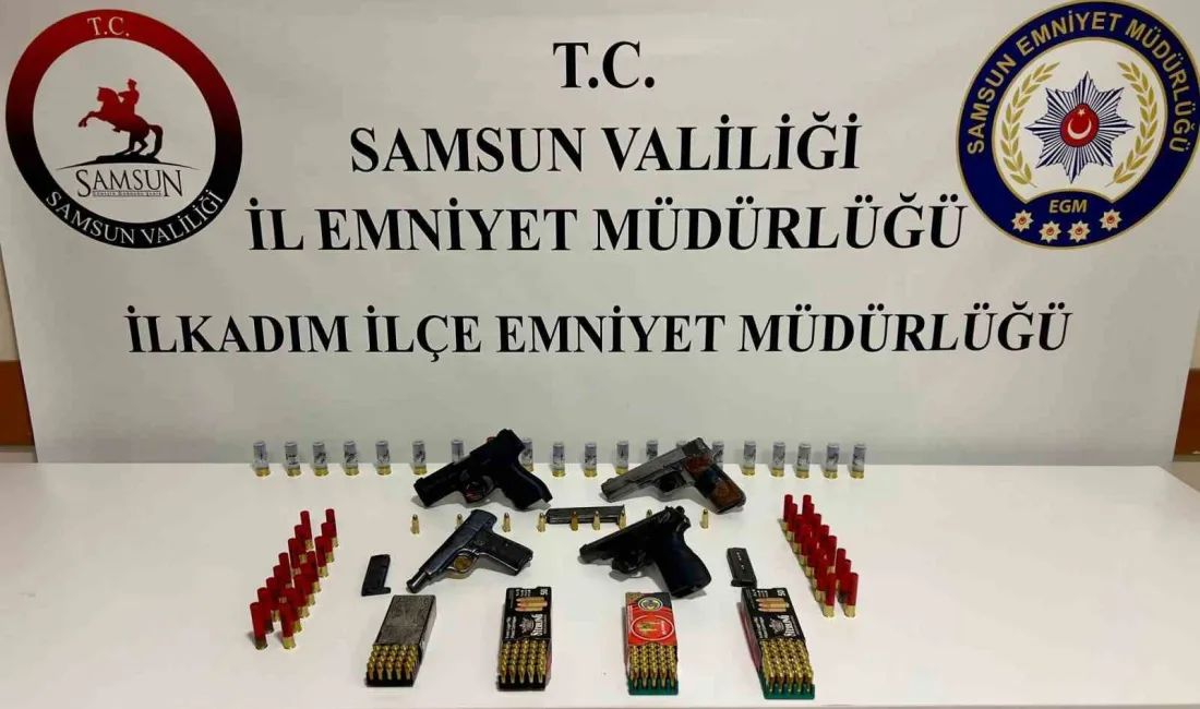 SAMSUN'DA POLİS TARAFINDAN BİR