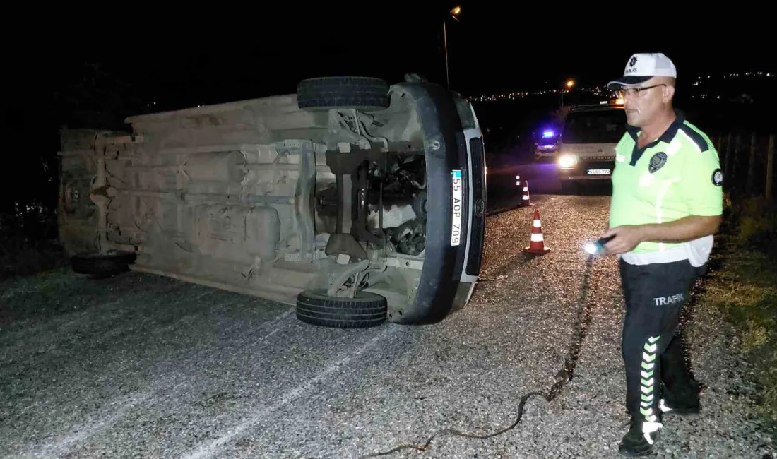 SAMSUN'DA FINDIK İŞÇİLERİNİ TAŞIYAN