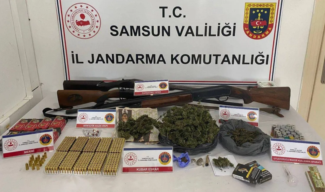 SAMSUN'DA JANDARMA EKİPLERİ TARAFINDAN