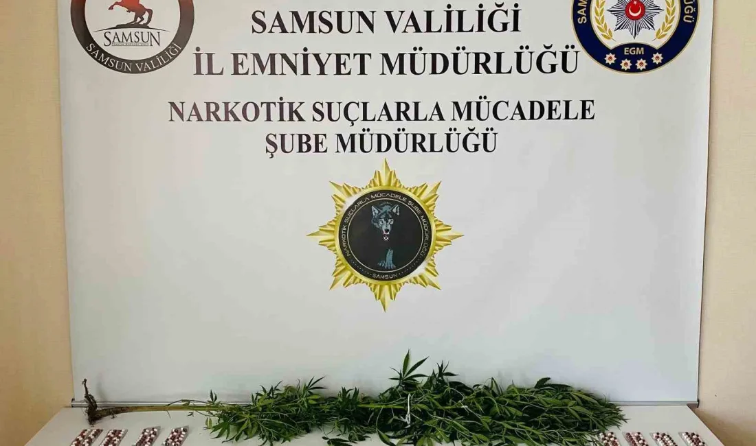 SAMSUN'DA POLİS TARAFINDAN İL