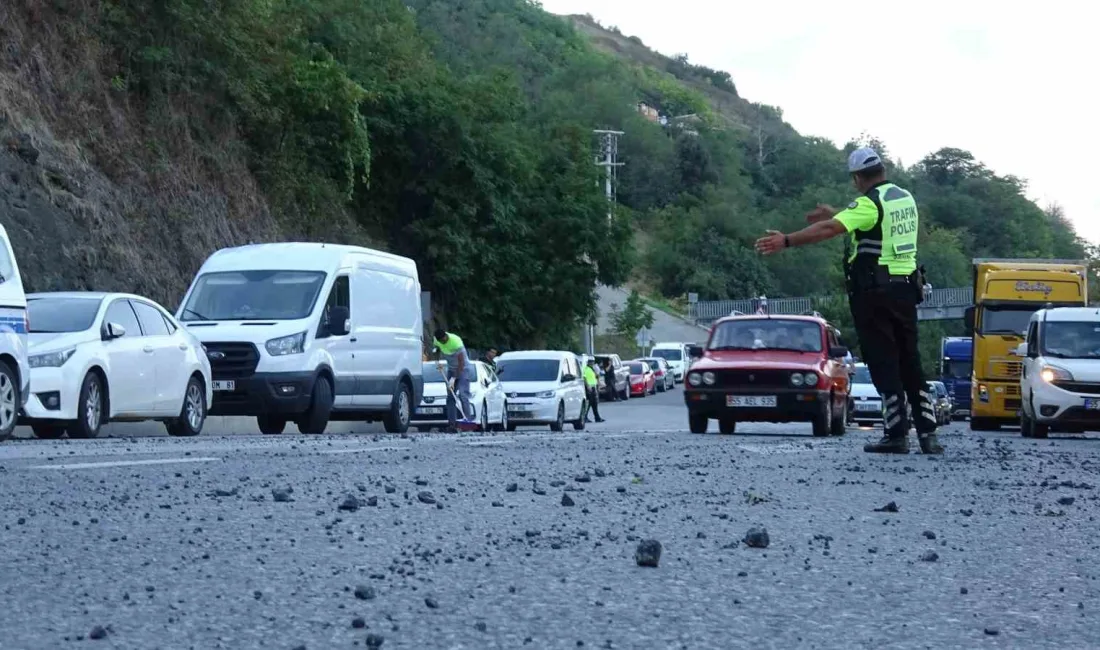 SAMSUN’DA TAŞ OCAĞINDA İŞ