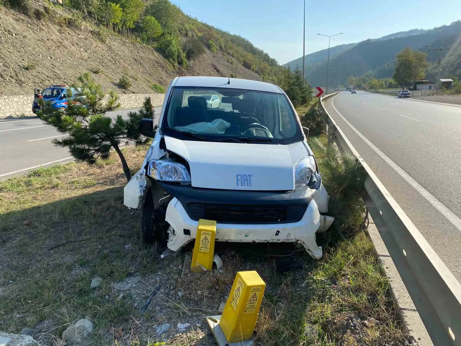 Samsun’da trafik kazası: 2 yaralı