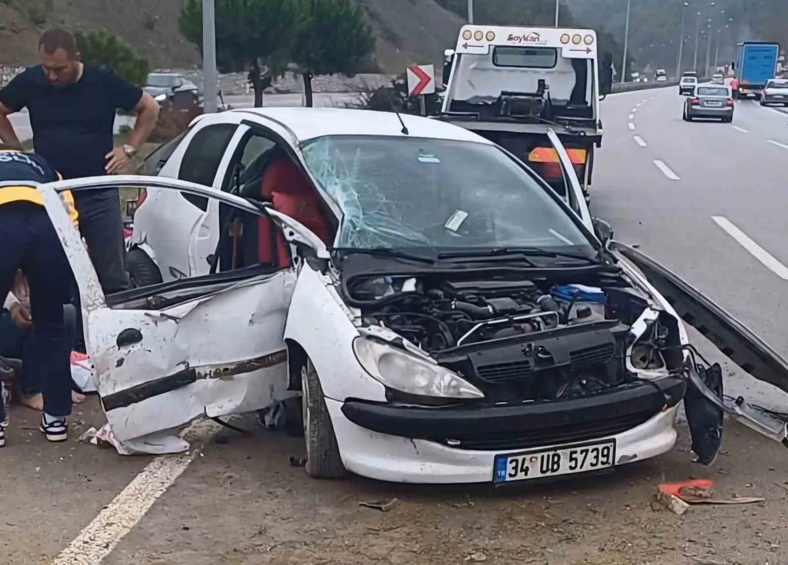 Samsun’da zincirleme trafik kazası: 4 yaralı