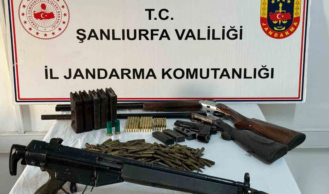 ŞANLIURFA’DA SİLAH KAÇAKÇILIĞI OPERASYONUNDA