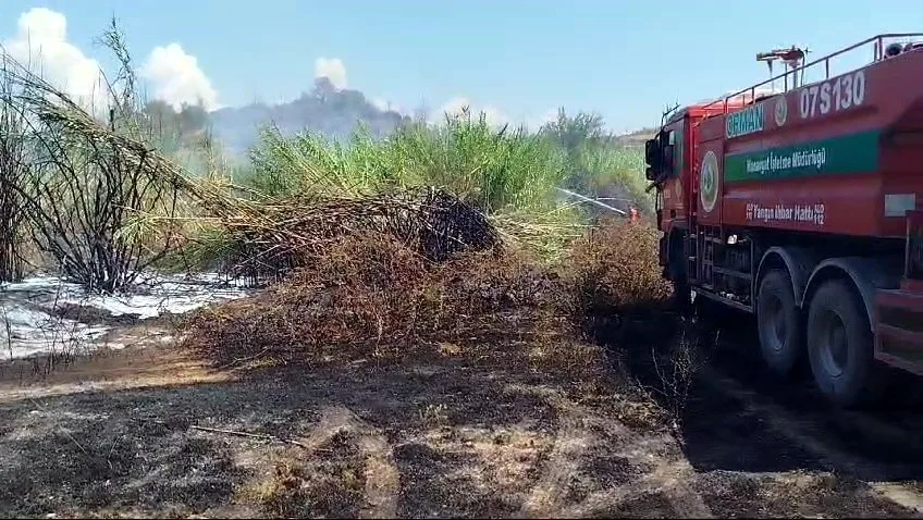 MANAVGAT’TA SAZLIK ALANDA ÇIKAN