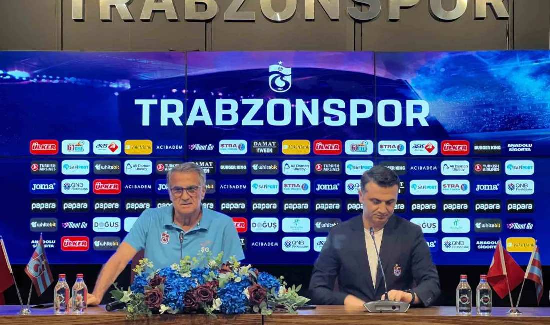 TRABZONSPOR TEKNİK DİREKTÖRÜ ŞENOL