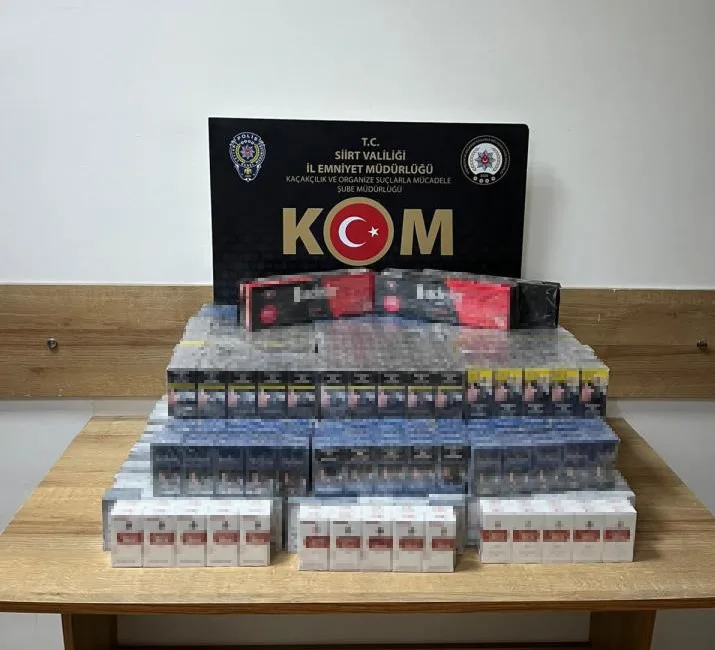 SİİRT’TE BİN 180 PAKET