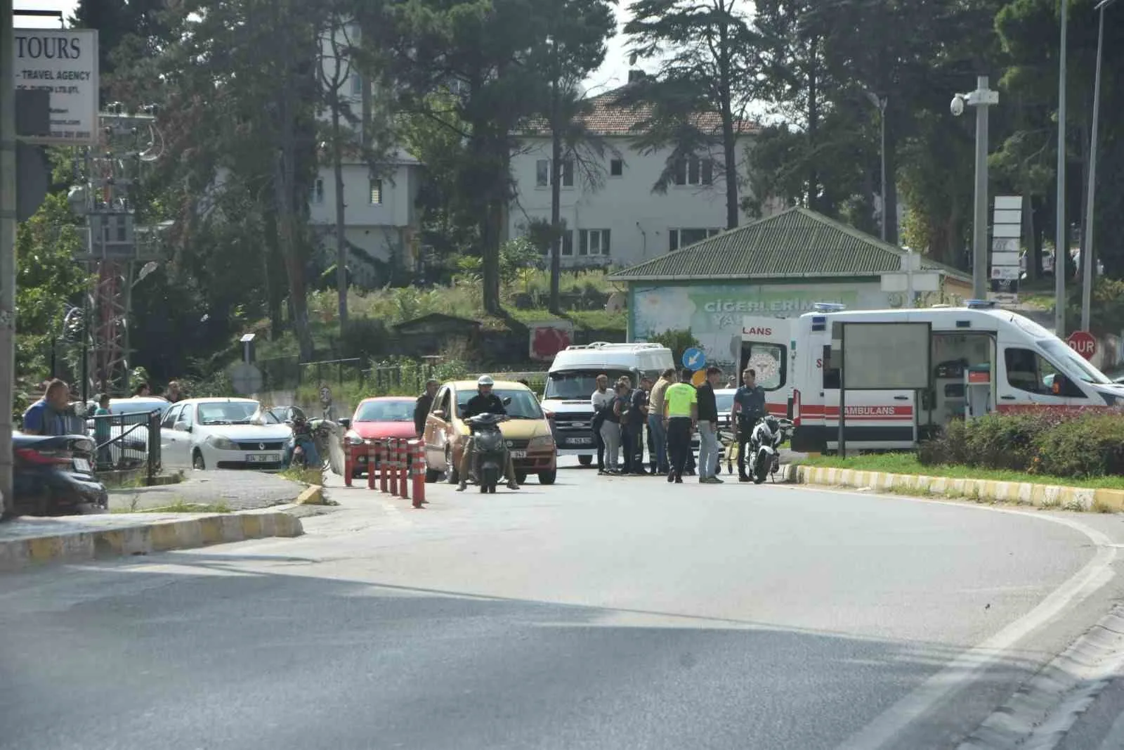 Sinop’ta trafik kazası: 1 yaralı