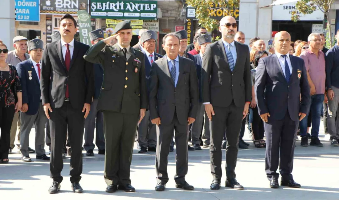 SÖKEDE GAZİLER GÜNÜ TÖRENİ