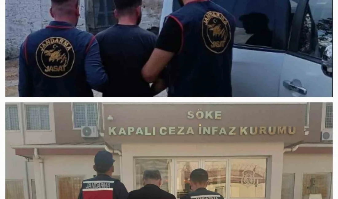 SÖKE’DE ARANAN ŞAHISLAR JANDARMADAN