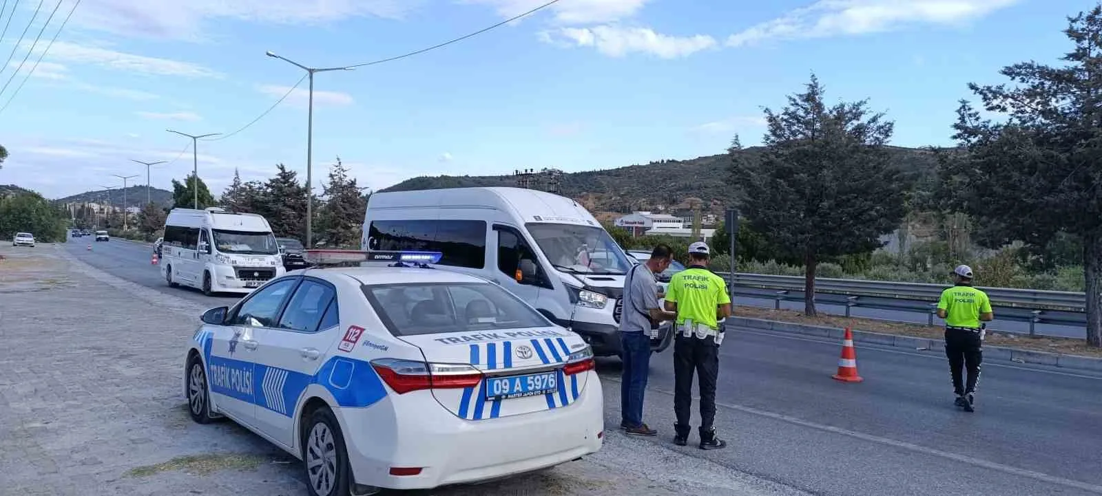 Söke’de okul servislerine sıkı denetim