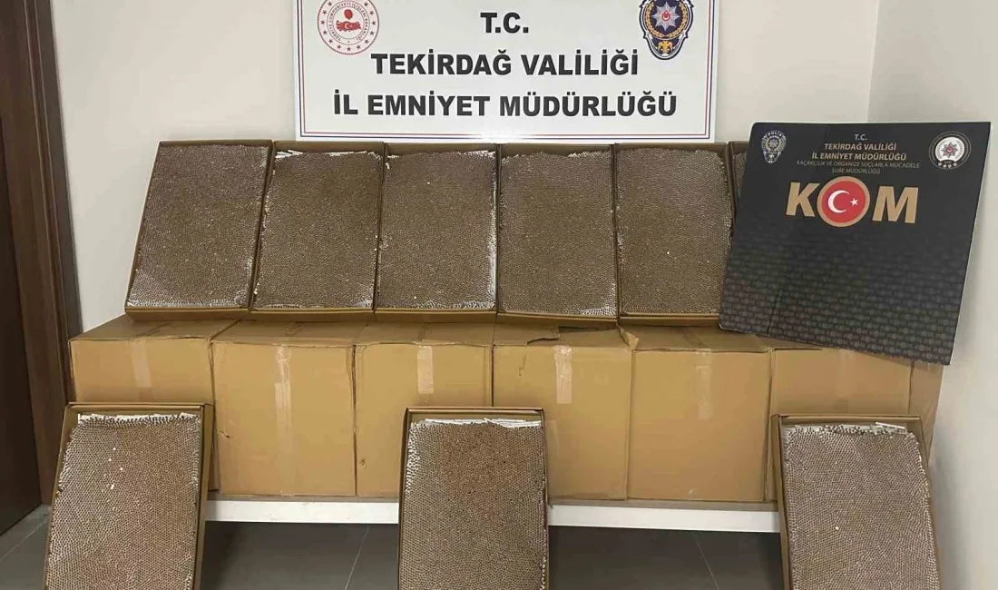 TEKİRDAĞ’IN SÜLEYMANPAŞA İLÇESİNDE BİR