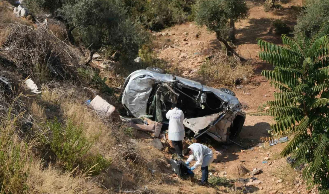 ANTALYA'DA  ŞARAMPOLE YUVARLANIP