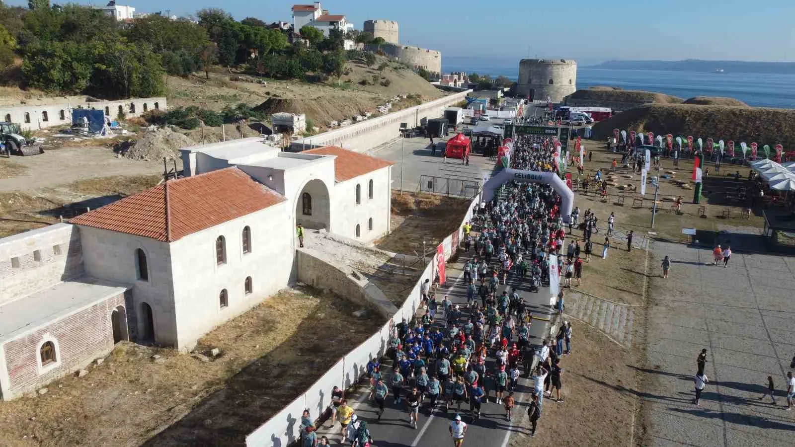 Tarihi Alan’da Uluslararası Gelibolu Maratonu düzenlendi