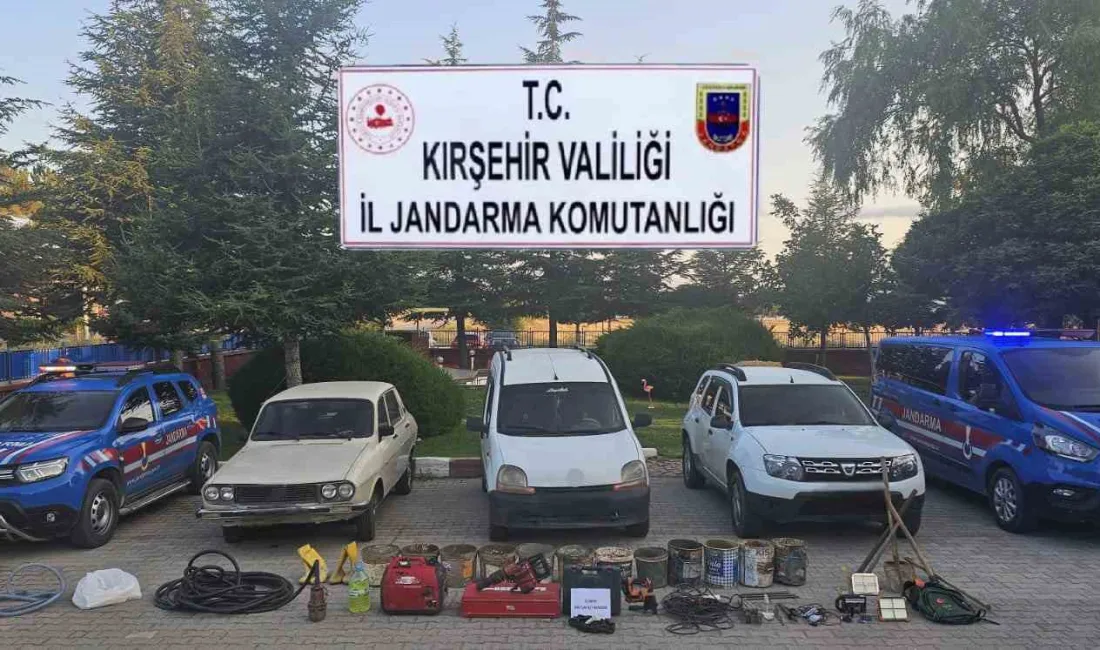 KIRŞEHİR'DE JANDARMA EKİPLERİ TARAFINDAN