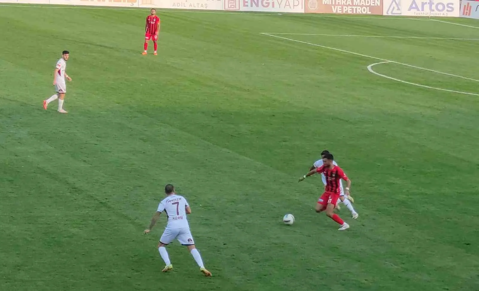 TFF 2. Lig: Vanspor FK: 0 – Elazığspor: 2