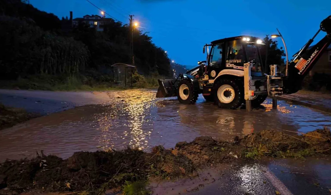 TRABZON’DA DÜN AKŞAM SAATLERİNDEN