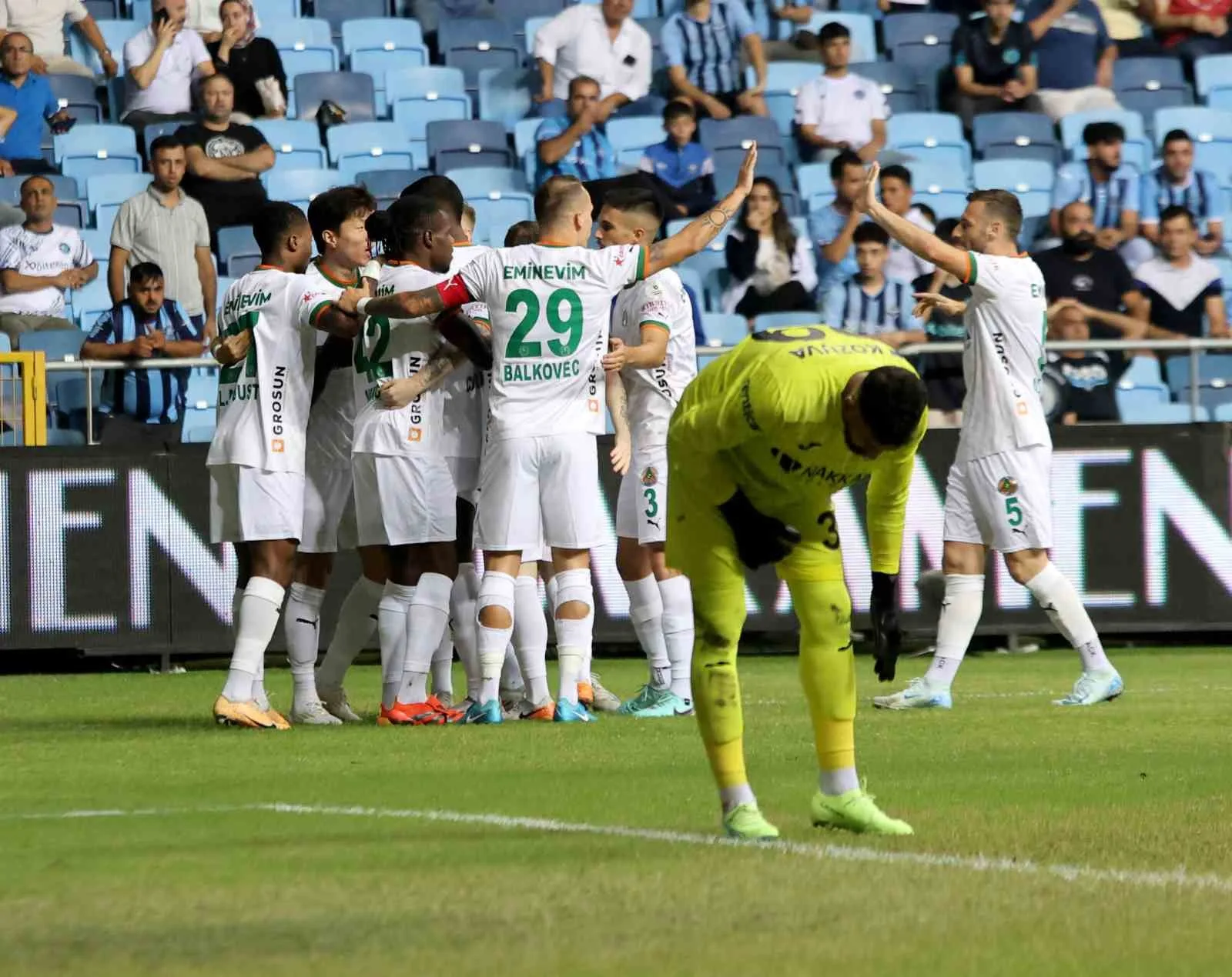 Trendyol Süper Lig: Adana Demirspor:0 – Alanyaspor:1 (Maç devam ediyor)