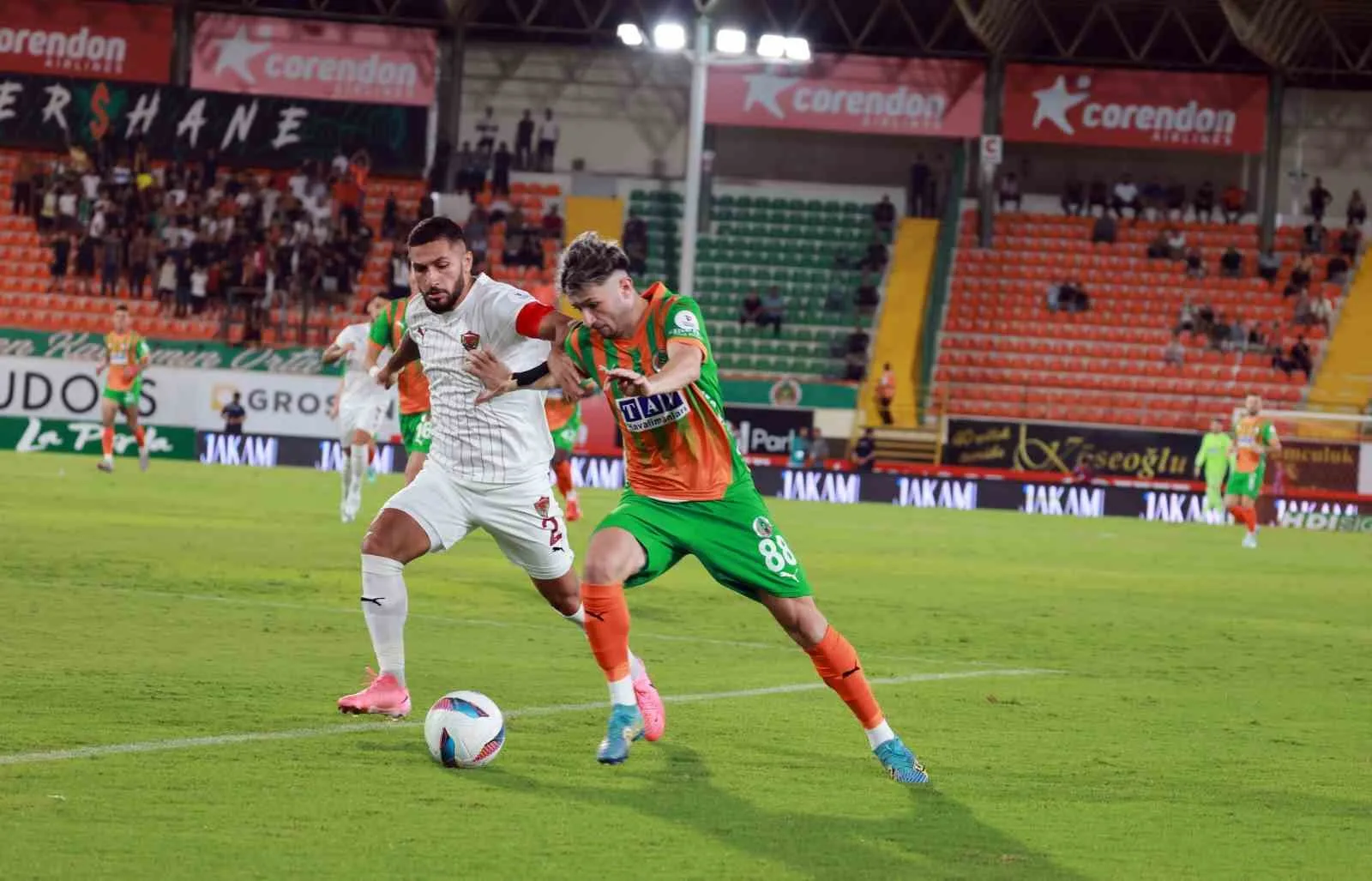 Trendyol Süper Lig: Corendon Alanyaspor: 0 – A. Hatayspor: 0 (İlk yarı)