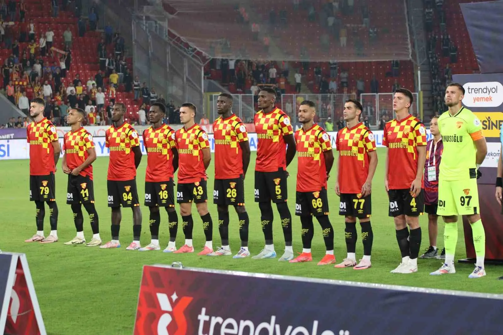 Trendyol Süper Lig: Göztepe: 1 – Kayserispor: 0 (Maç devam ediyor)