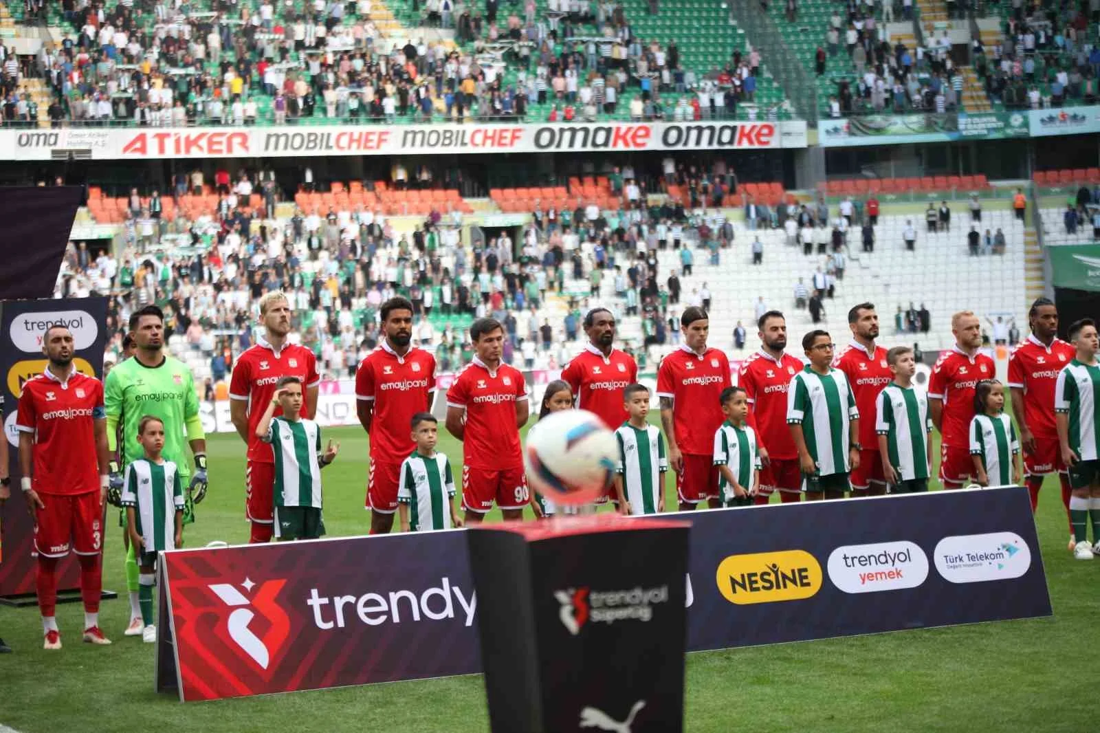 Trendyol Süper Lig: Konyaspor: 0 – Sivasspor: 0 (İlk yarı)