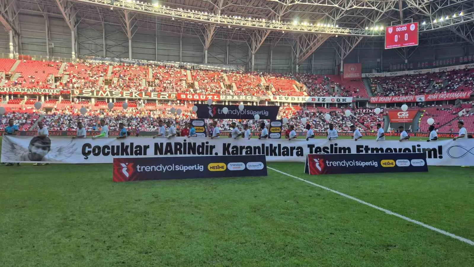 Trendyol Süper Lig: Samsunspor: 0 – Konyaspor: 0 (Maç devam ediyor)