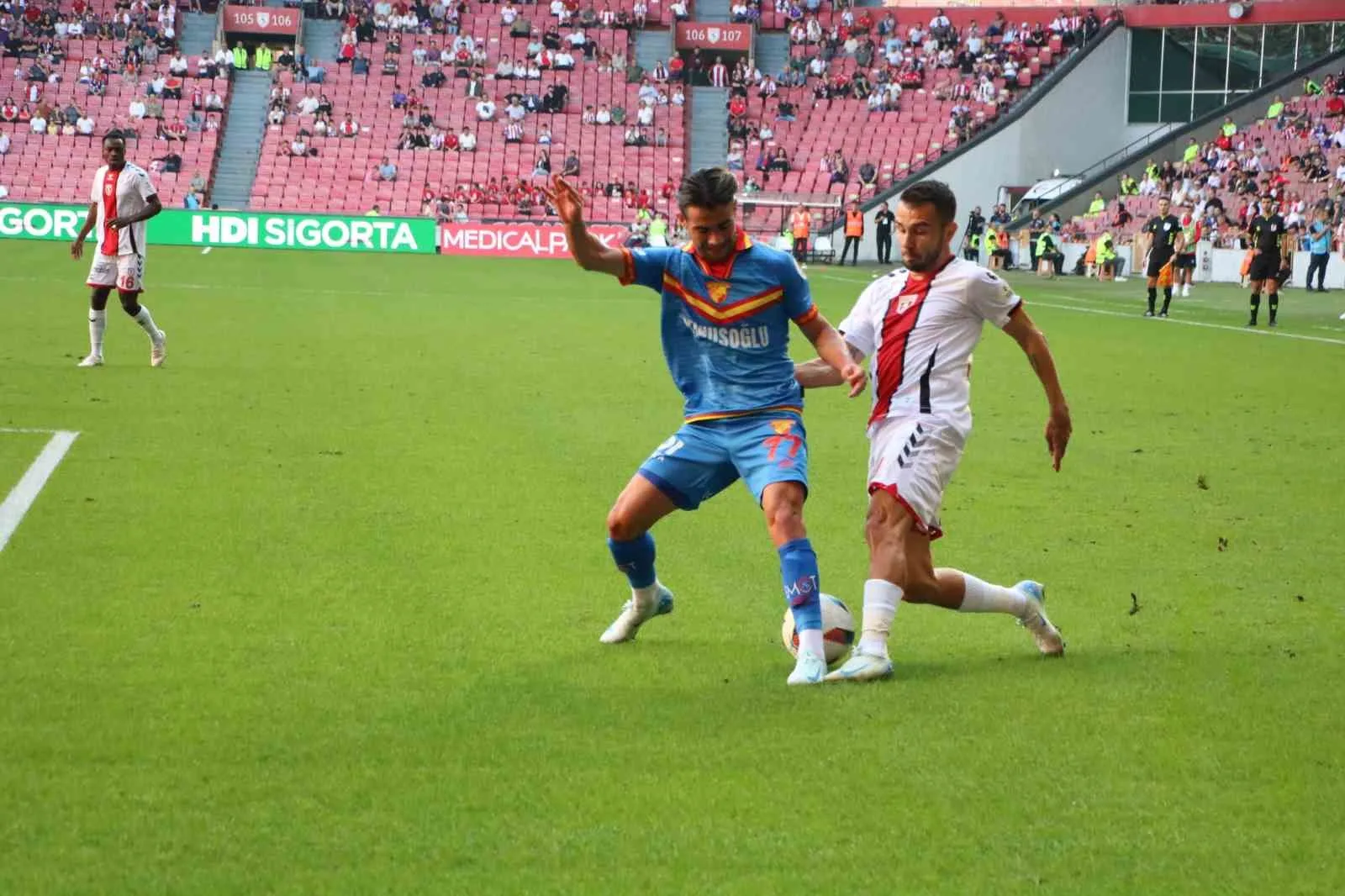 Trendyol Süper Lig: Samsunspor: 1 – Göztepe: 2 (İlk yarı)