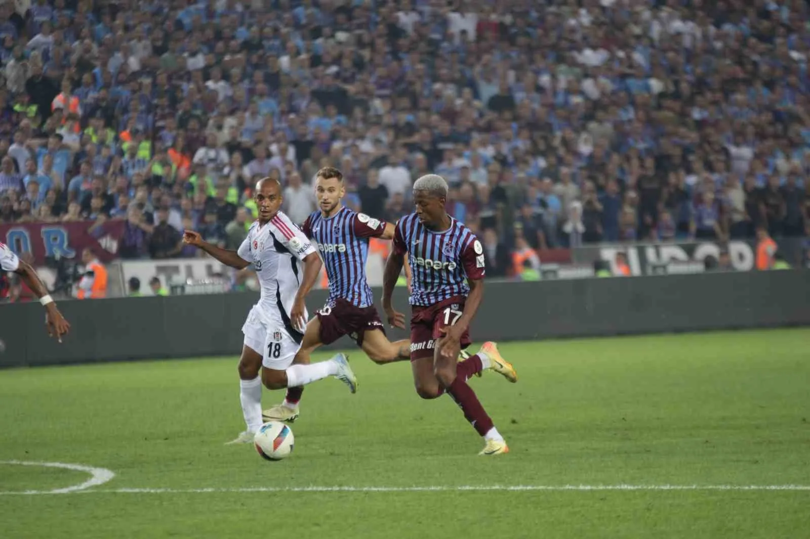 Trendyol Süper Lig: Trabzonspor: 1 – Beşiktaş: 1  (Maç sonucu)