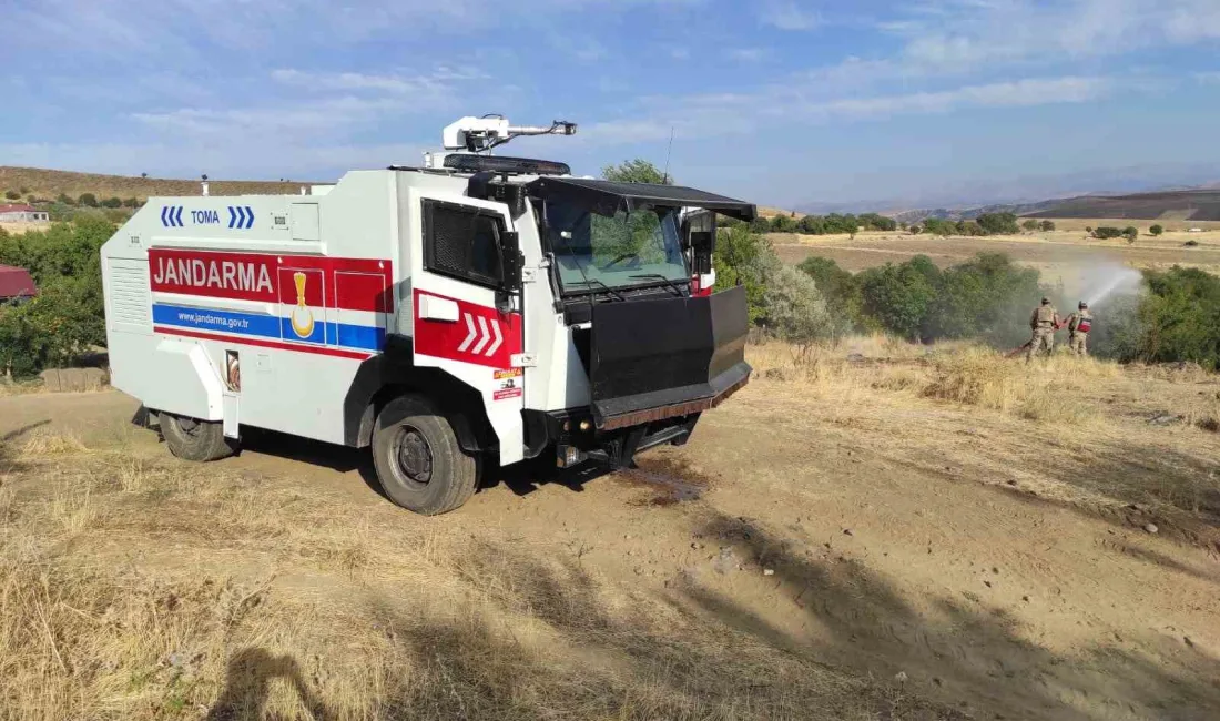 TUNCELİ’NİN OVACIK İLÇESİNDE MEYDANA GELEN YANGINDA 11 HEKTARLIK ALAN ZARAR