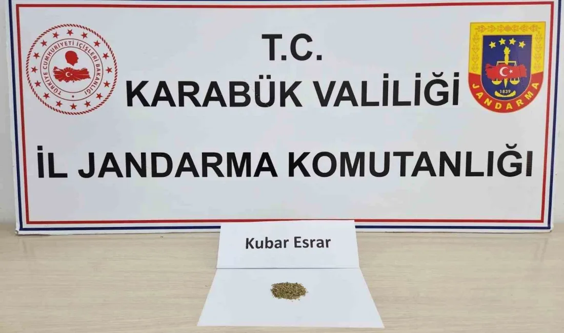 KARABÜK'TE ORMANLIK ALANA UYUŞTURUCU