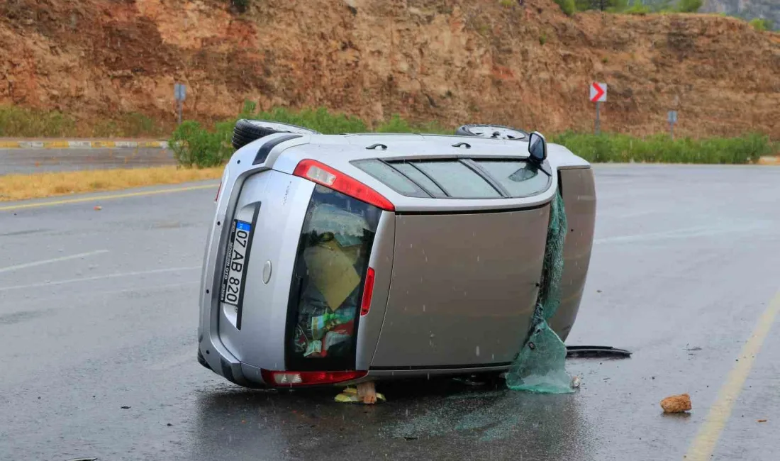 ANTALYA’DA MEYDANA GELEN TRAFİK