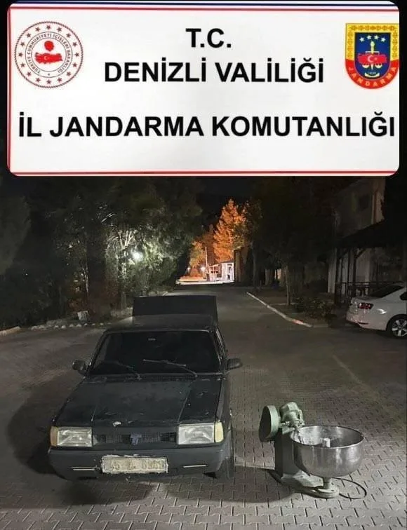 Yakalanmak istemeyen hırsızların yöntemi işe yaramadı