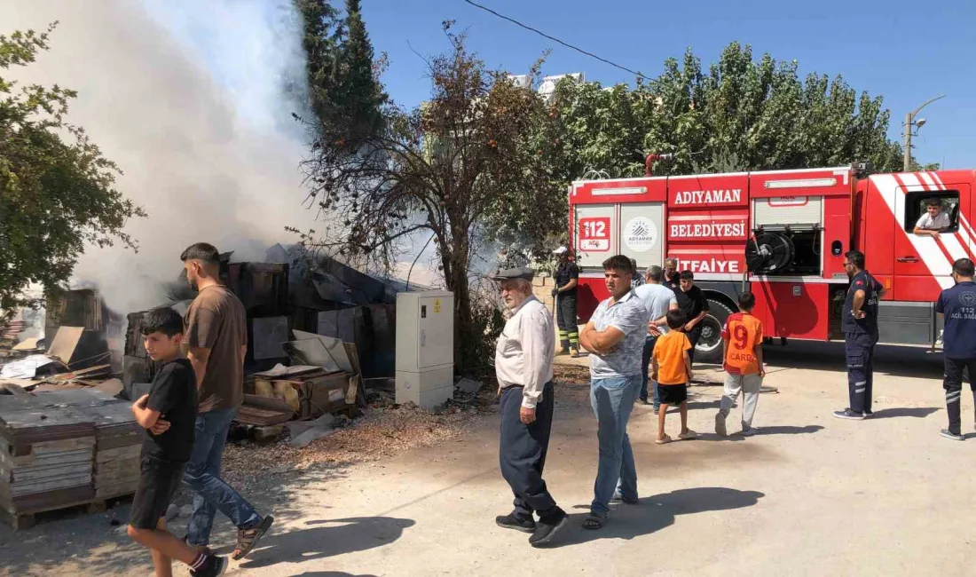 ADIYAMAN’DA BOŞ ARAZİDE BULUNAN