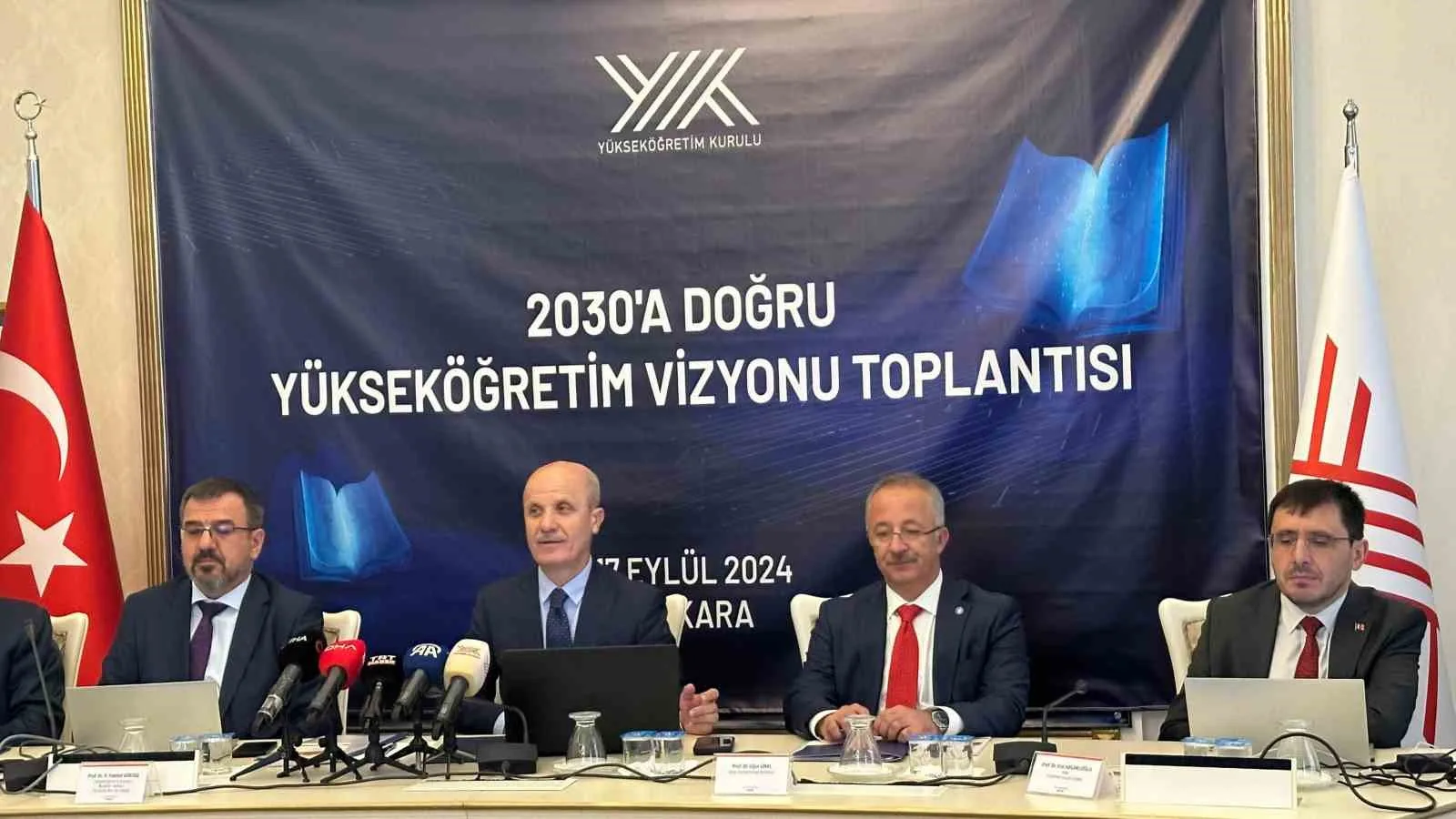 2030’A DOĞRU YÜKSEKÖĞRETİM VİZYONU TOPLANTISI’ YÜKSEKÖĞRETİM KURULU (YÖK) BAŞKANI EROL