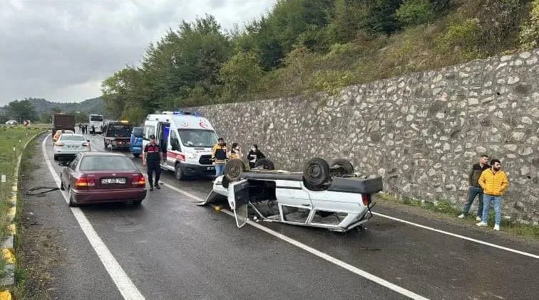 ZONGULDAK'TA KONTROLDEN ÇIKARAK KARŞI