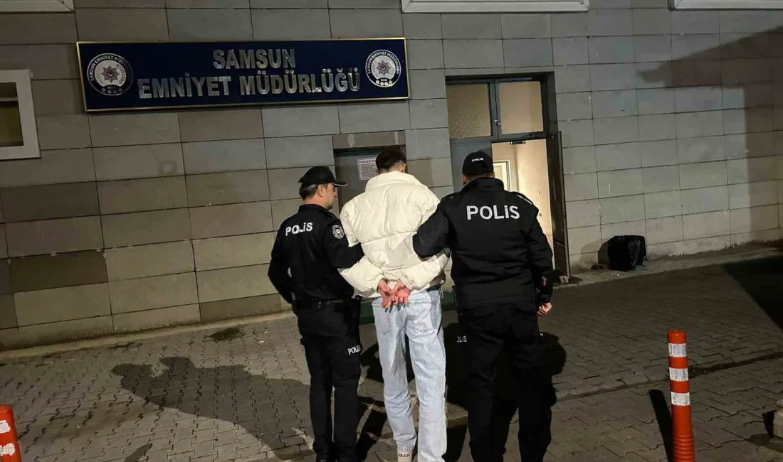 SAMSUN’DA HIRSIZLIK SUÇUNDAN 8