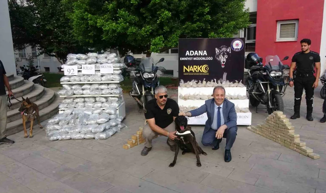 ADANA’DA NARKOTİK POLİSLERİN KARI-KOCANIN