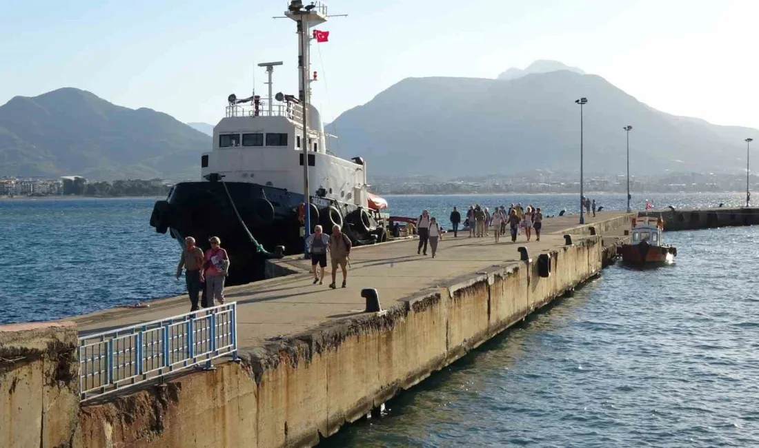 ANTALYA’NIN ALANYA İLÇESİNE GELEN