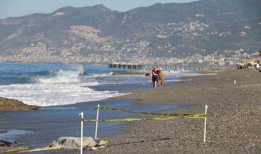 ANTALYA’NIN ALANYA İLÇESİNDE DENİZE