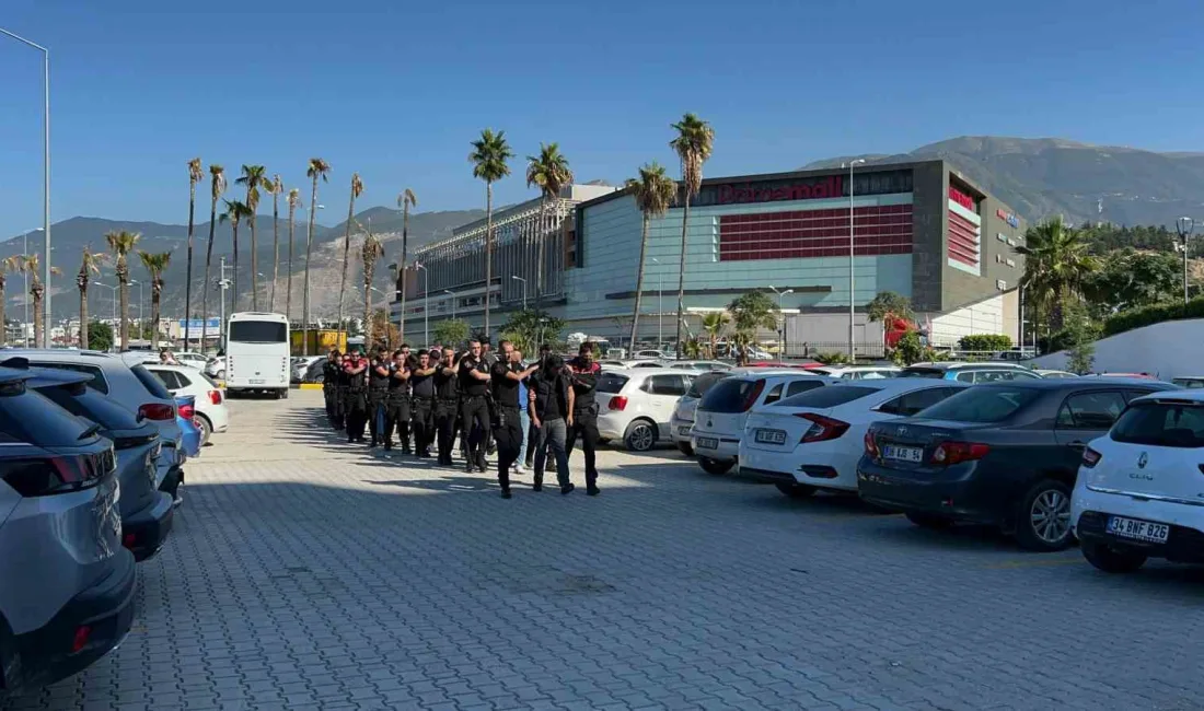 HATAY’IN İSKENDERUN İLÇESİNDE ALKOLLÜ