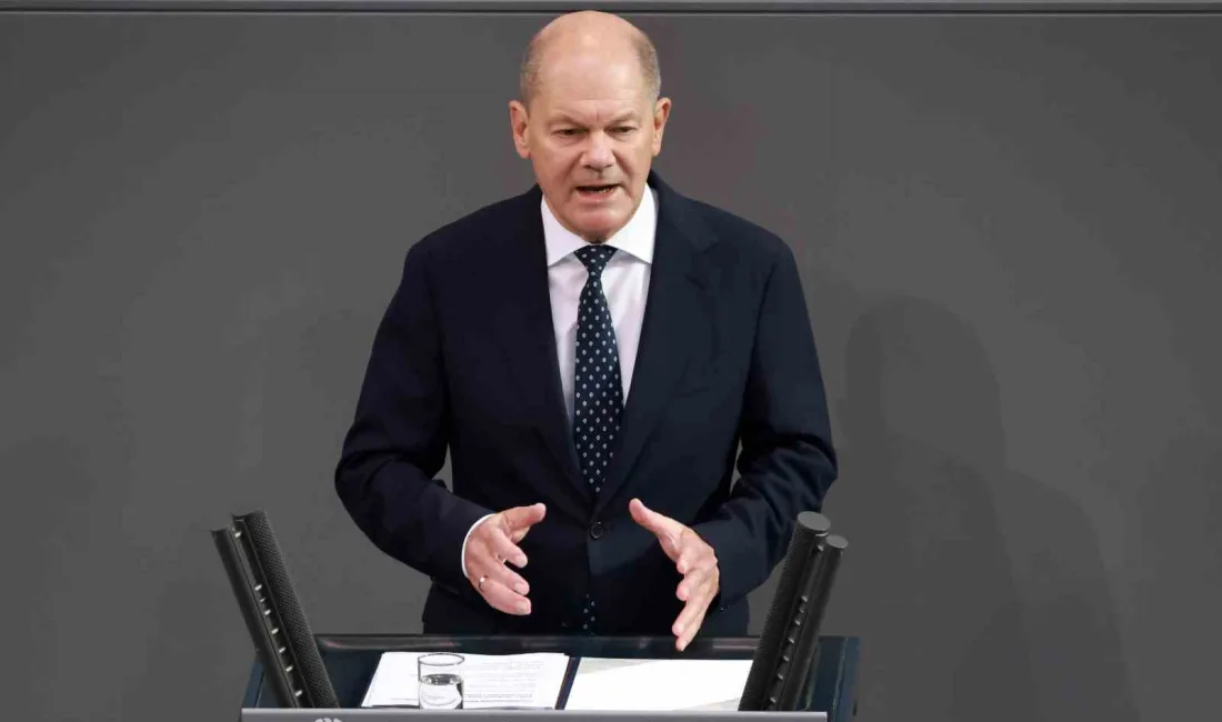 ALMANYA BAŞBAKANI OLAF SCHOLZ,