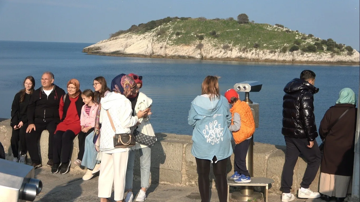 Amasra’da ziyaretçi yoğunluğu