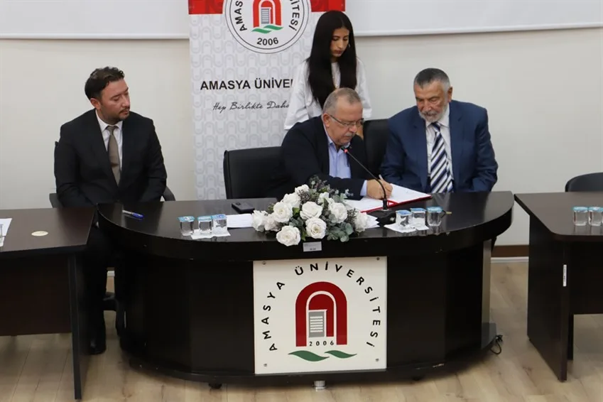 Amasya Üniversitesi’nden 2 firmayla işbirliği protokolü