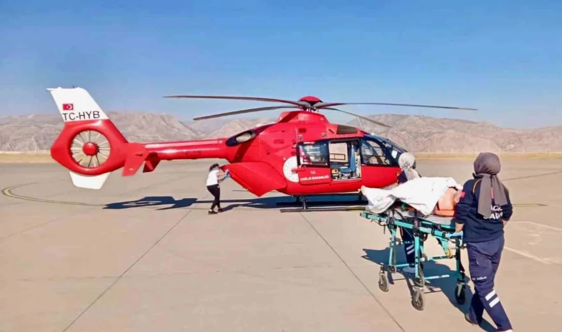 AMBULANS HELİKOPTER 26 YAŞINDAKİ